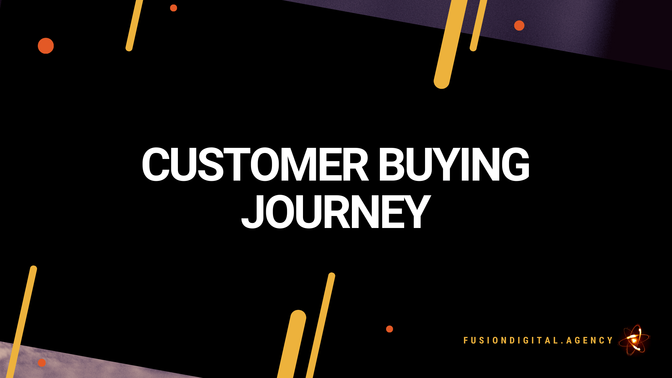 Chapter title card 9. customer journey