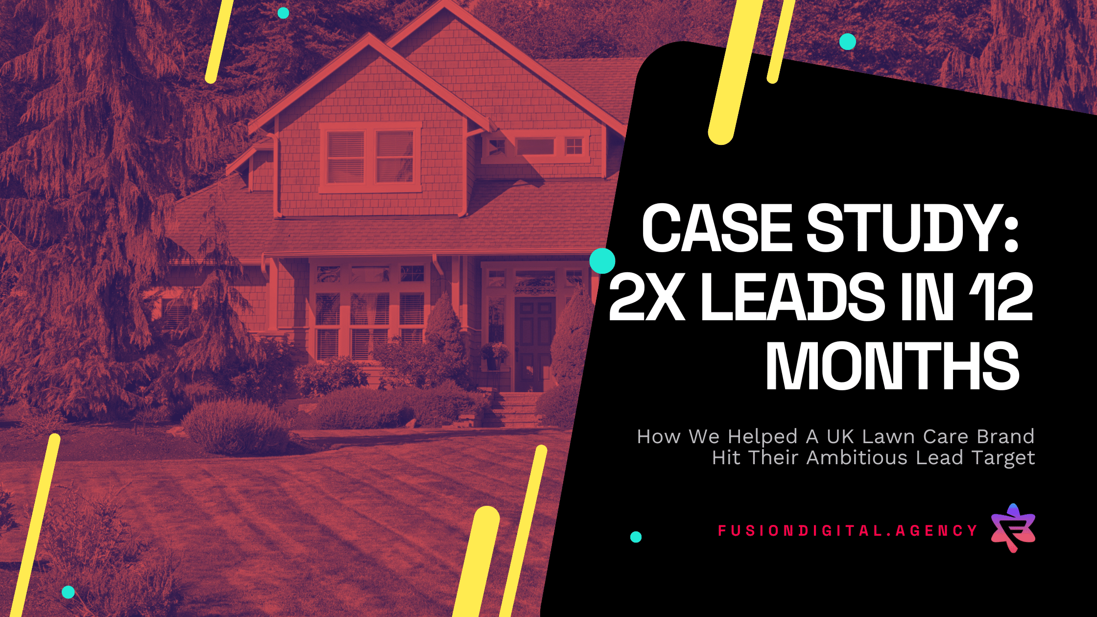 Lawn care lead generation case study featured image